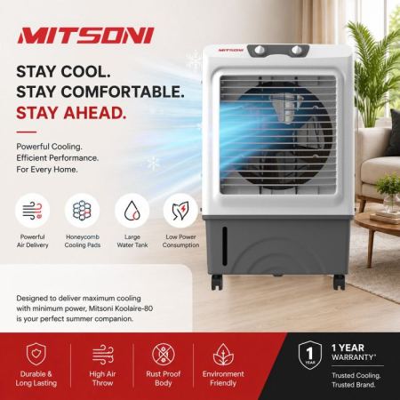Mitsoni Desert Air Cooler 45L